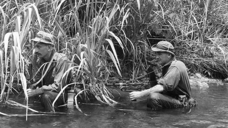 British troops during Malayan Emergency