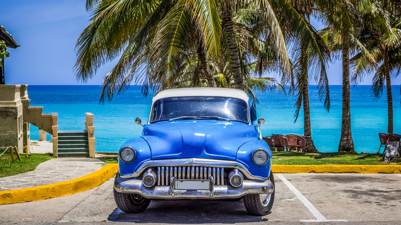 An old car in Cuba