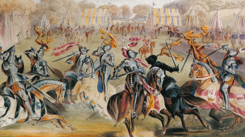 Painting of tournament Eglinton