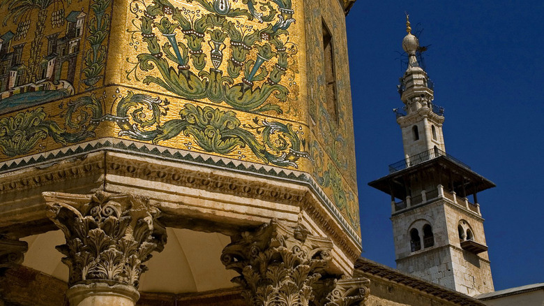 The Great Mosque of Damascus, founded in 706 CE.