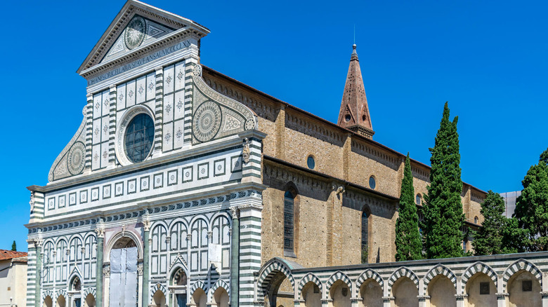 The church of Santa Maria Novella in Florence, Italy.