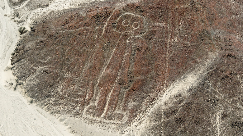 Astronaut-shaped Nazca line