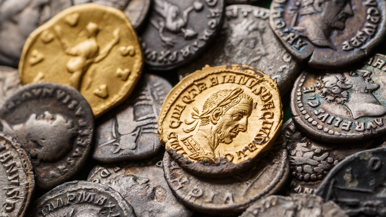 Roman coins from the emperial period