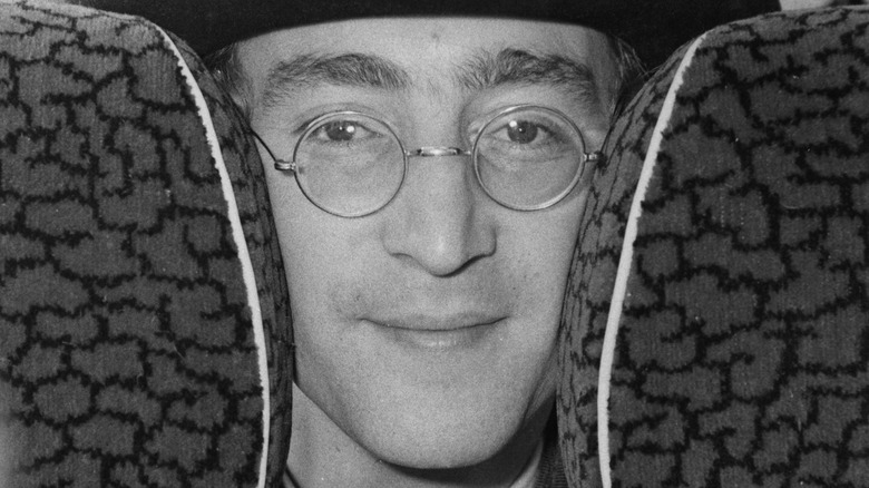 John Lennon smiling