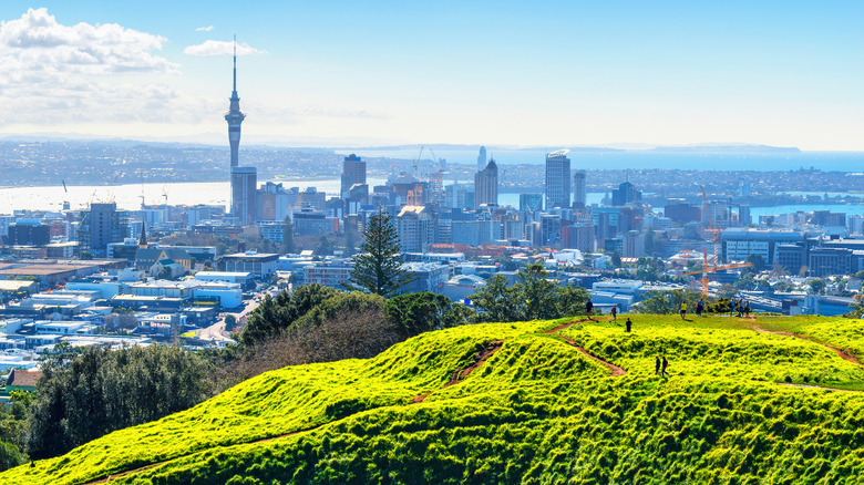 Landscape of Auckland, New Zealand