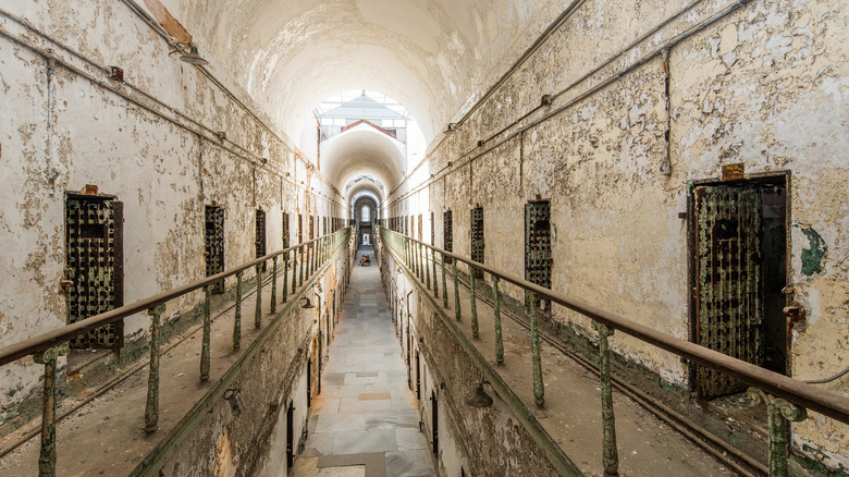 Eastern State Penitentiary cell block