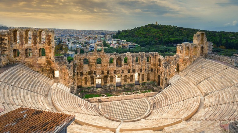 Ancient theater in Herodium