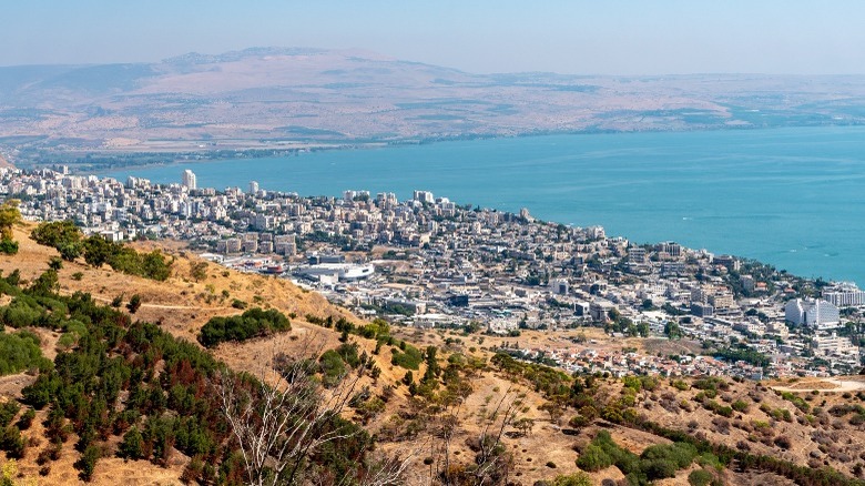 Tiberias aerial view