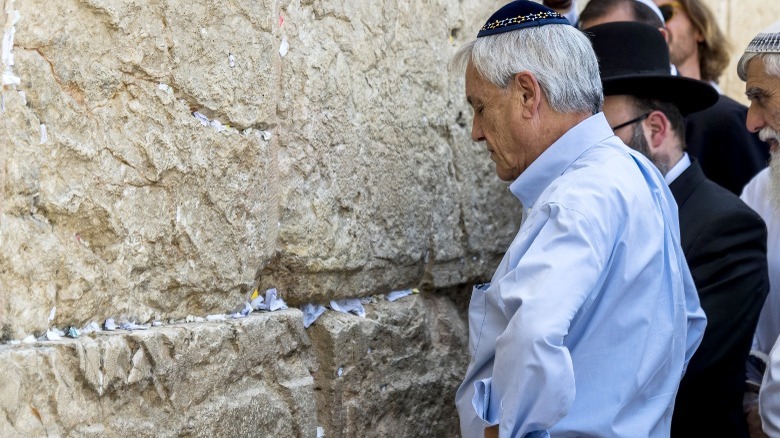 Jews praying at Western Wall