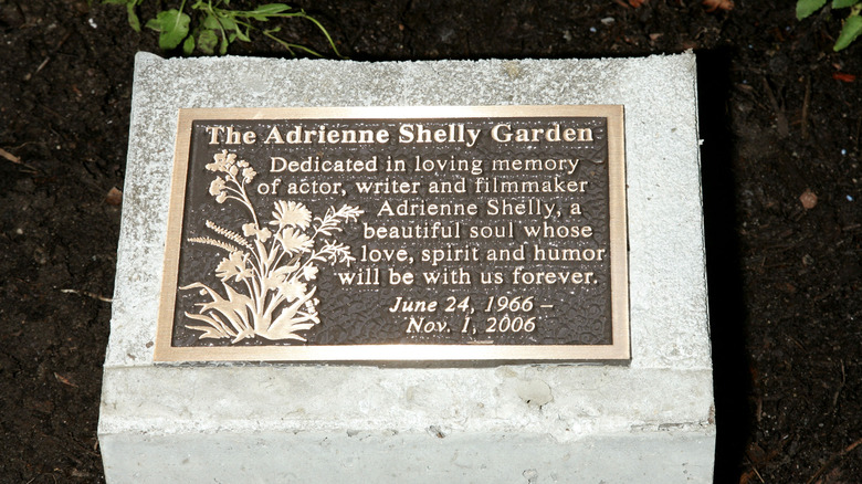 Adrienne Shelly dedication plaque 