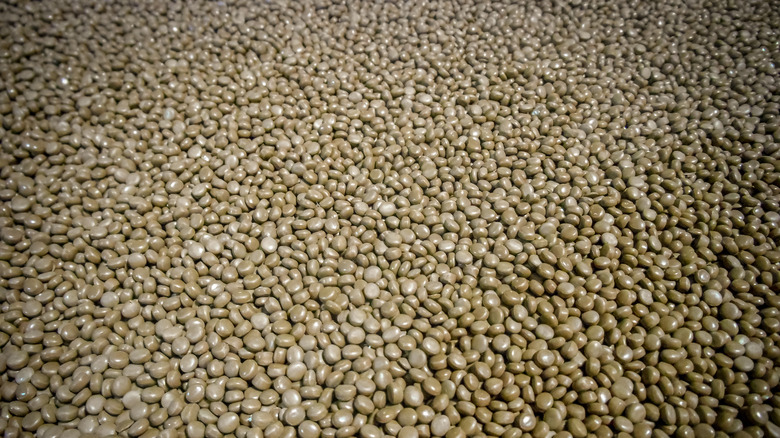 A container of nurdles