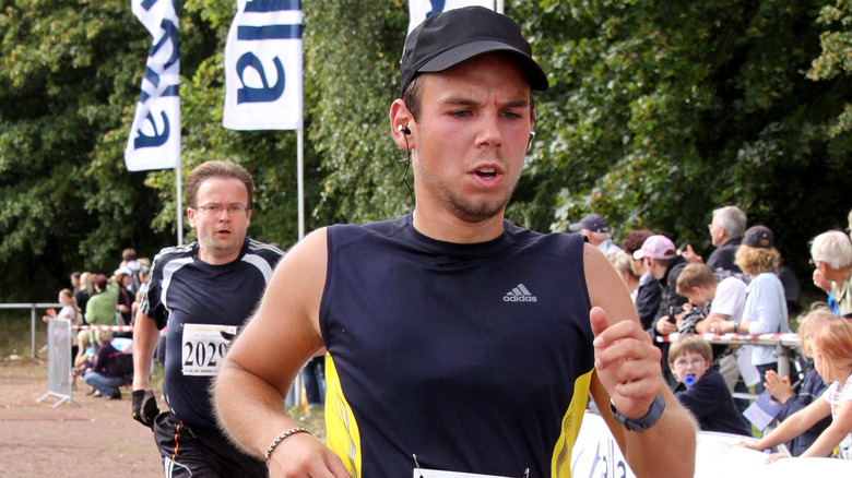 Andreas Lubitz running a race