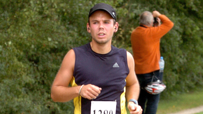 Andreas Lubitz running a race