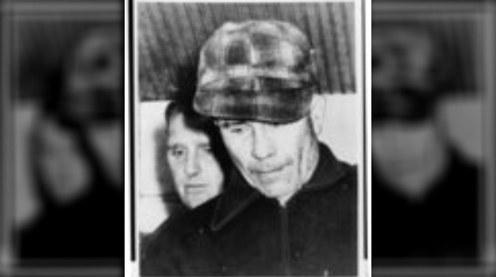 ed gein being arrested wearing hat