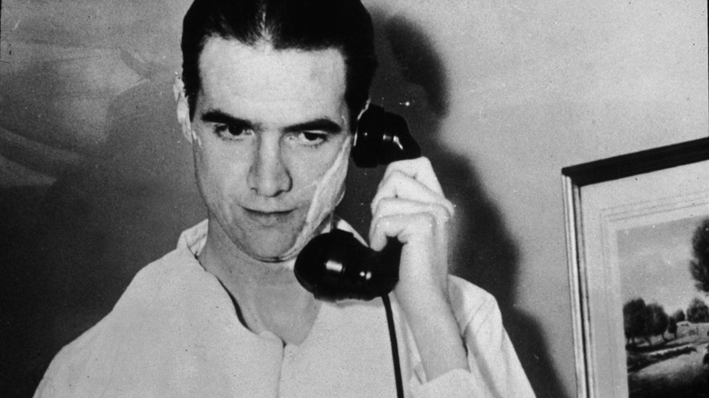 Howard Hughes on the phone