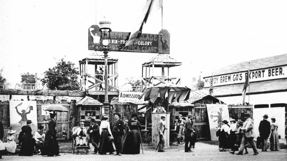 Entrance to the Dahomean Village at the 1893 World's Fair