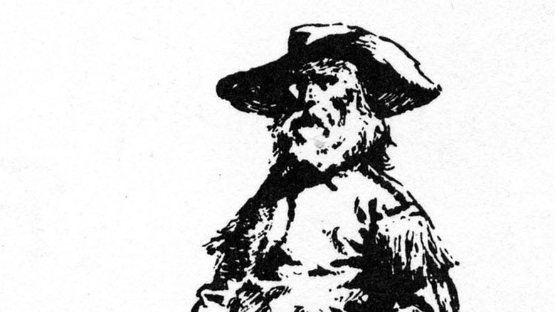 illustration bridger hat beard