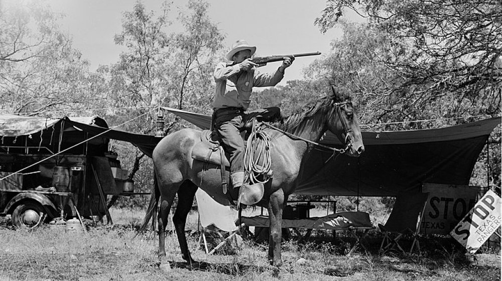 An official Texas Department of Public Safety photograph of a Texas Ranger