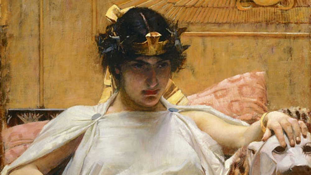 The 1887 painting Cleopatra by Ángel M. Felicísimo
