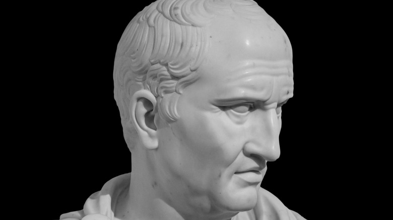 A bust of Cicero 