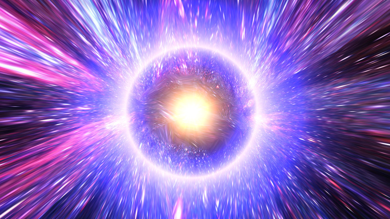 Artist's rendition of Big Bang