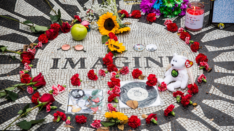 The Strawberry Fields John Lennon memorial