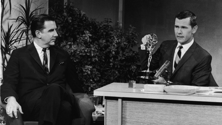 Ed McMahon and Johnny Carson