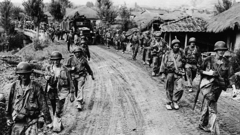 U.S. soldiers in the Korean War