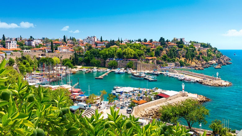 The Mediterranean Sea in Antalya