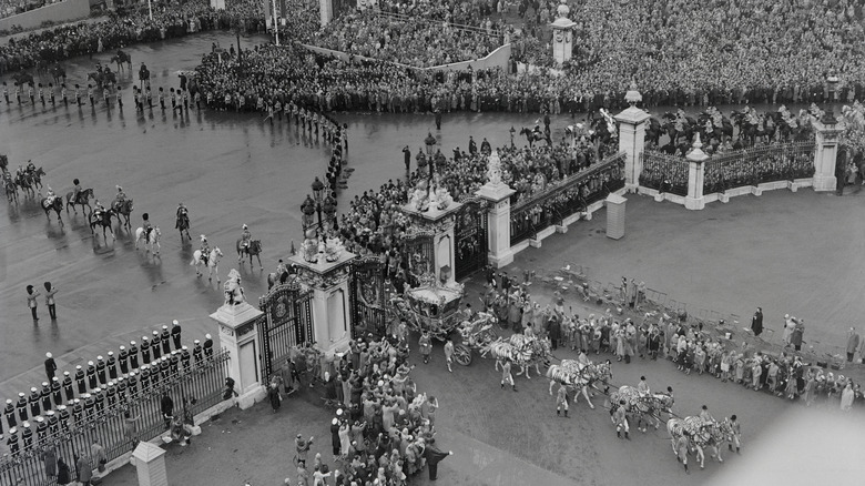 Queen Elizabeth II's coronation procession