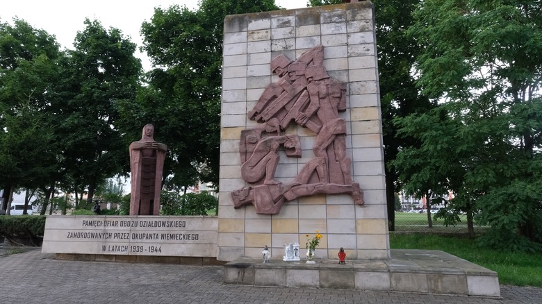 Memorial for prisoners of war from Soldau concentration camp 