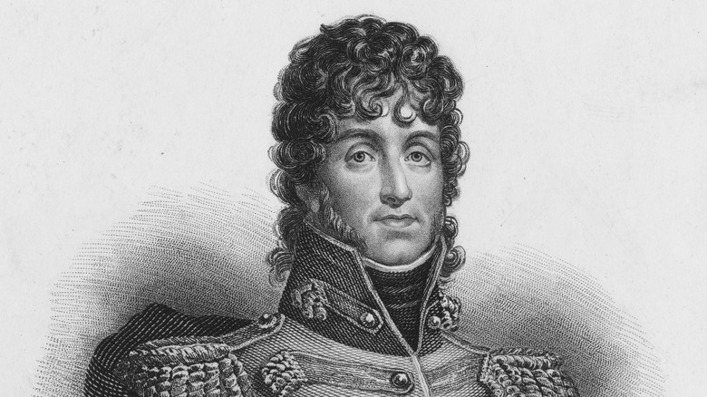 Etching of Joachim Murat in uniform