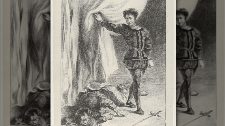 Hamlet and the Corpse of Polonius, 1835