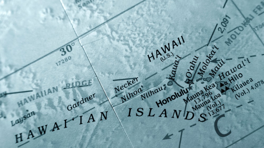 Hawaii map