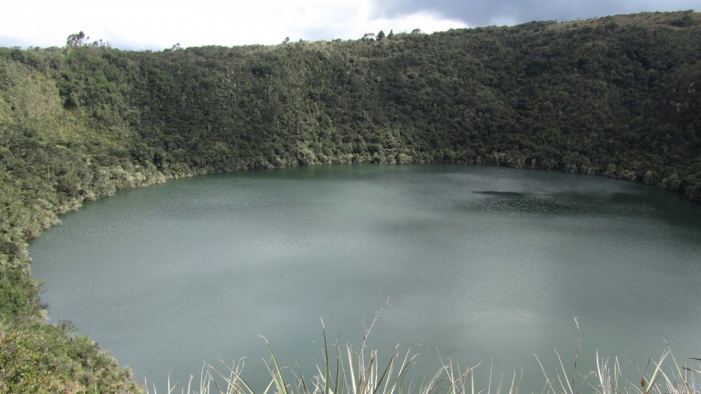 Lake Guatavita, near Bogota, Colombia