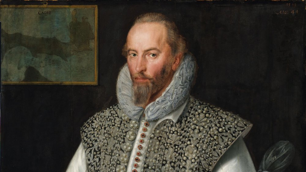 Portrait of Sir Walter Raleigh, attributed to William Segar