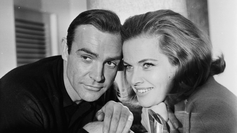 Sean Connery, Honor Blackman, 'Goldfinger,' 1964