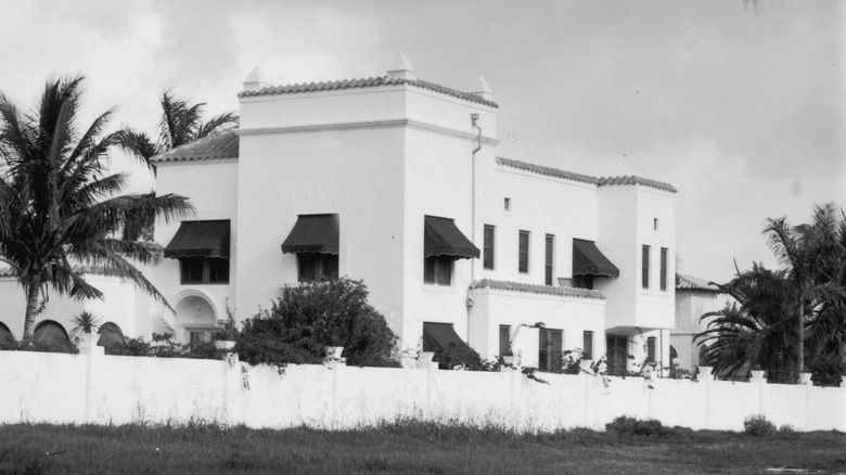 Al Capone's Miami house looms over the landscape