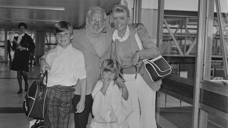 Mickey Rooney wife Carolyn and kids in airport