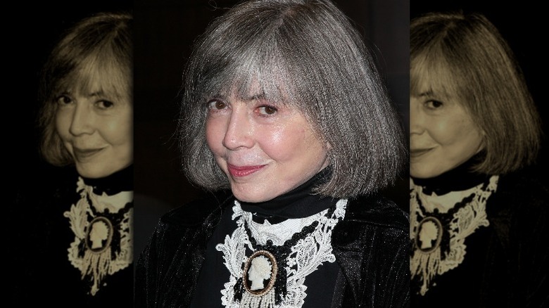 Anne Rice smiles slyly