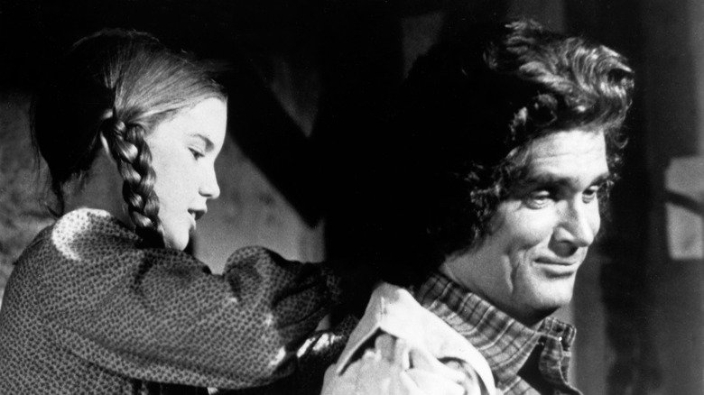 Michael Landon with Melissa Gilbert