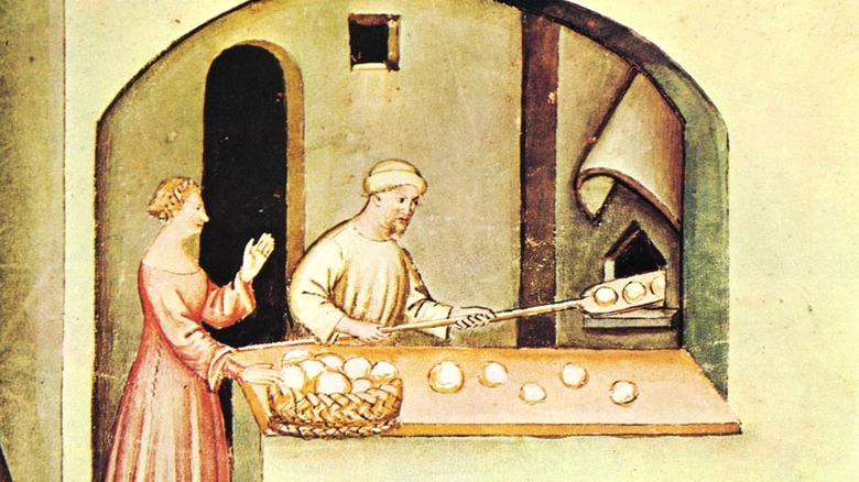 Medieval bakery