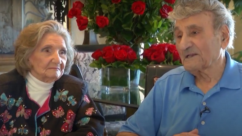 Ralph and Dorothy Kohler giving an interview