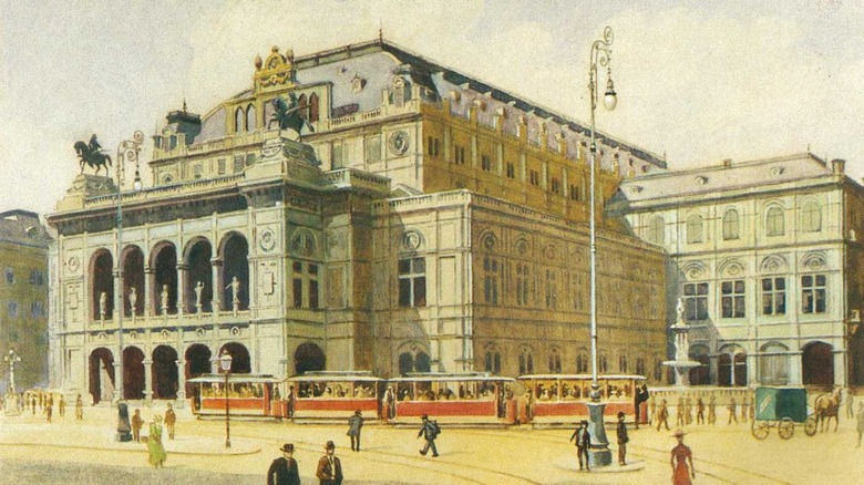 Hitler painting of opera house