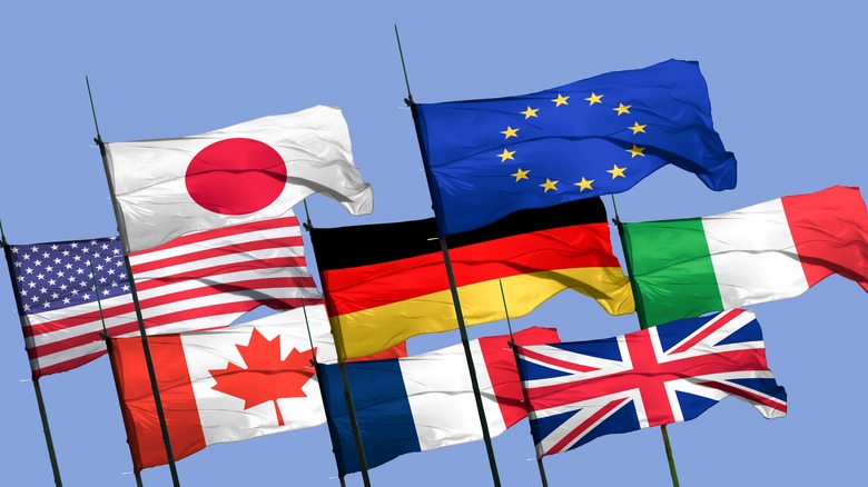 2023 G7 summit flags