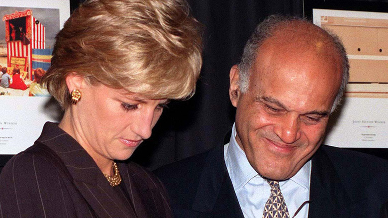 Princess Diana with Dr. Magdi Yacoub