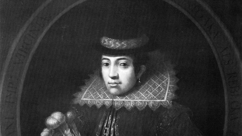 contemporary portrait of pocahontas