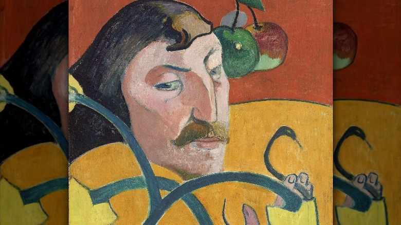 Paul Gauguin self-portrait, 1889