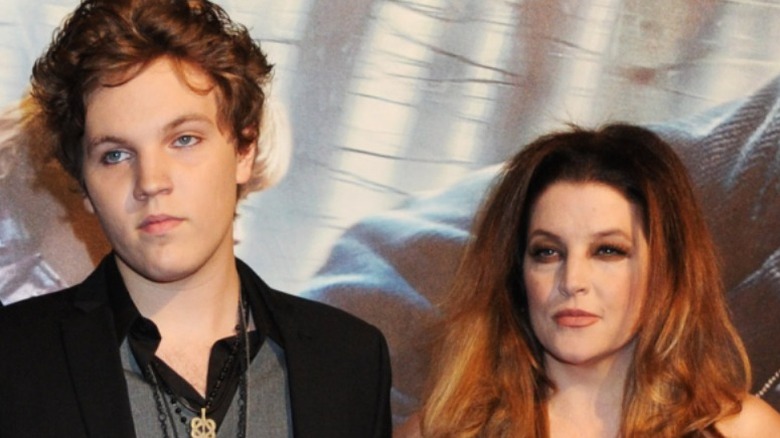 Benjamin Keough and Lisa Marie Presley