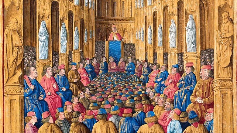 Painting of Council of Clermont